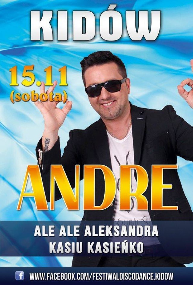 Koncert Andre w OSP Kidów.