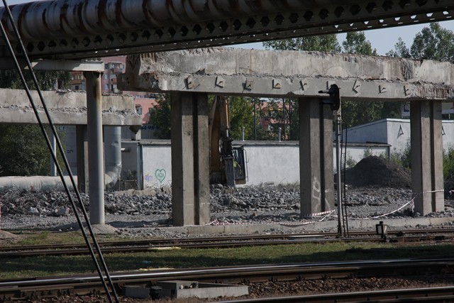 Konin. Rozbiórka wiaduktu Briańskiego [NOWE ZDJĘCIA]