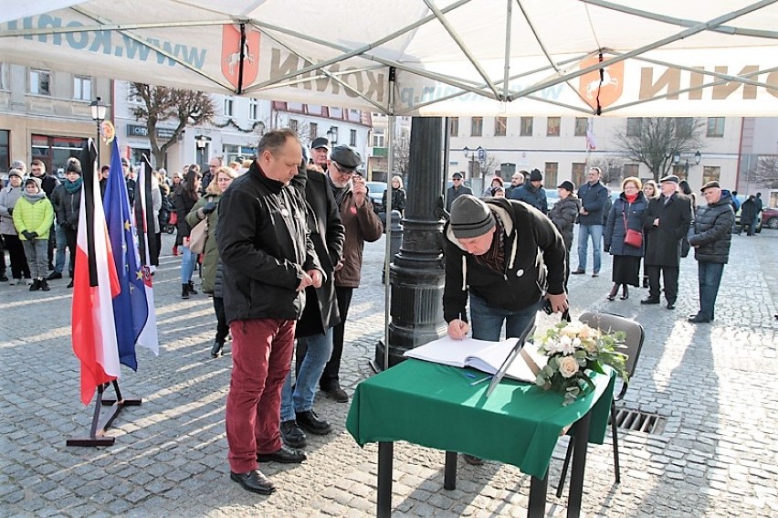 Konin pożegnał zamordowanego prezydenta Gdańska Pawła Adamowicza