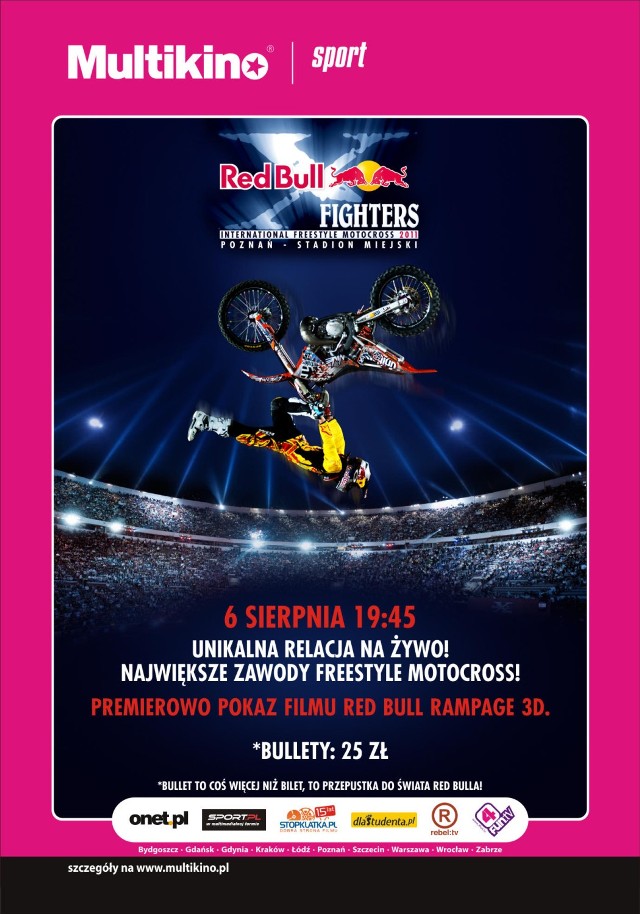 Transmisja na żywo Red Bull X-Fighters