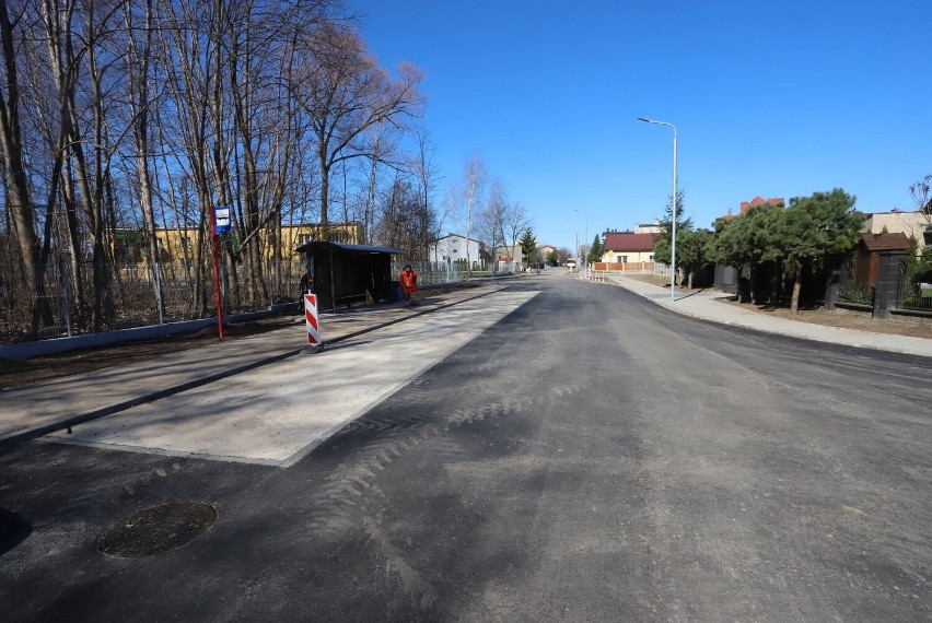 Zakończyły się już prace przy modernizacji ulicy Wiertniczej...