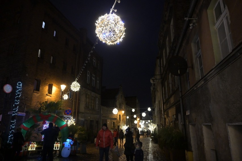 Tak wygląda świąteczna iluminacja w Grudziądzu. Została...