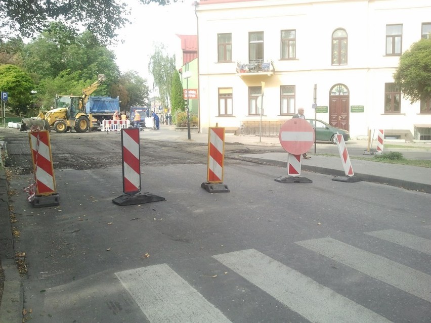 Remonty ulic w Chełmie - ul. Gdańska.