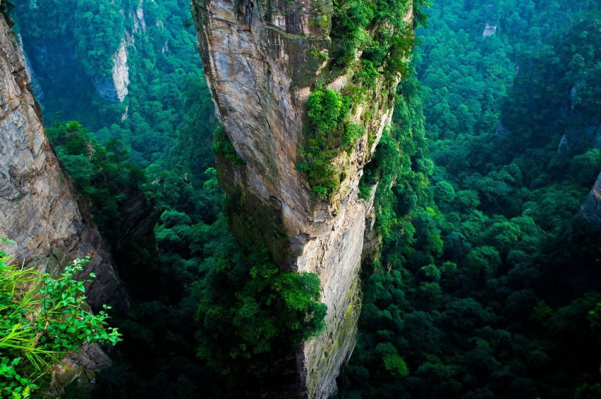 Park Narodowy Zhangjiajie, Chiny...