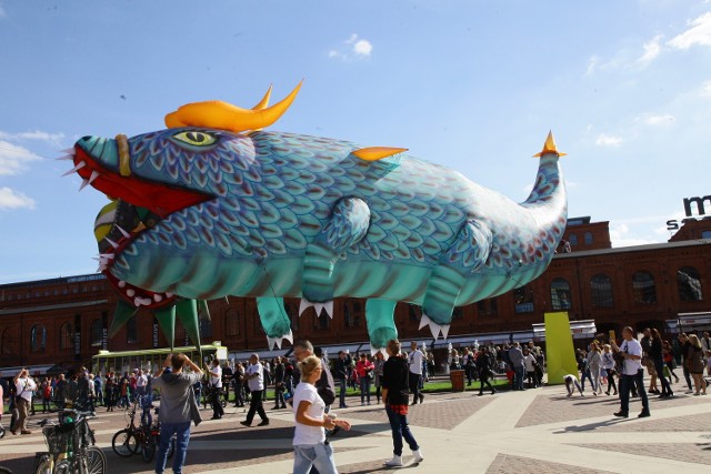 Międzynarodowy Festiwal Sztuki Animacji „AnimArt”: pokaz gigantycznych smoków