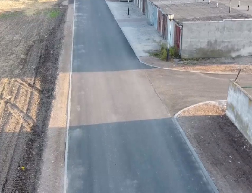 Zakończono budowę ulicy Słonecznej w Damasławku