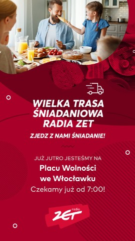 Radio ZET we Włocławku. Darmowe śniadanie dla mieszkańców [zdjęcia] |  Włocławek Nasze Miasto