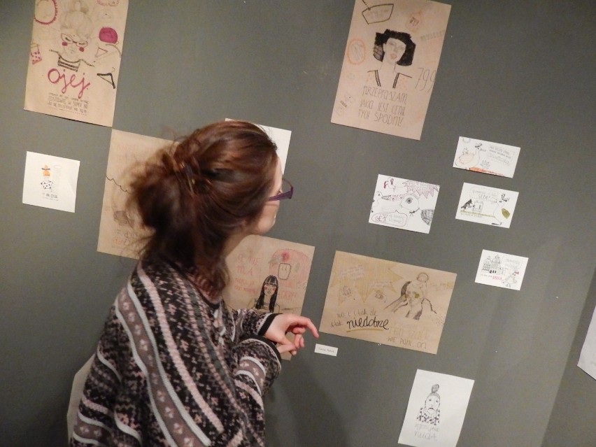 Studenci Instytutu Sztuki UO pokazali prace w Galerii Zamostek