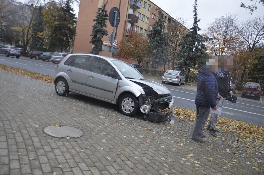 Wypadek na skrzyżowaniu w Głogowie