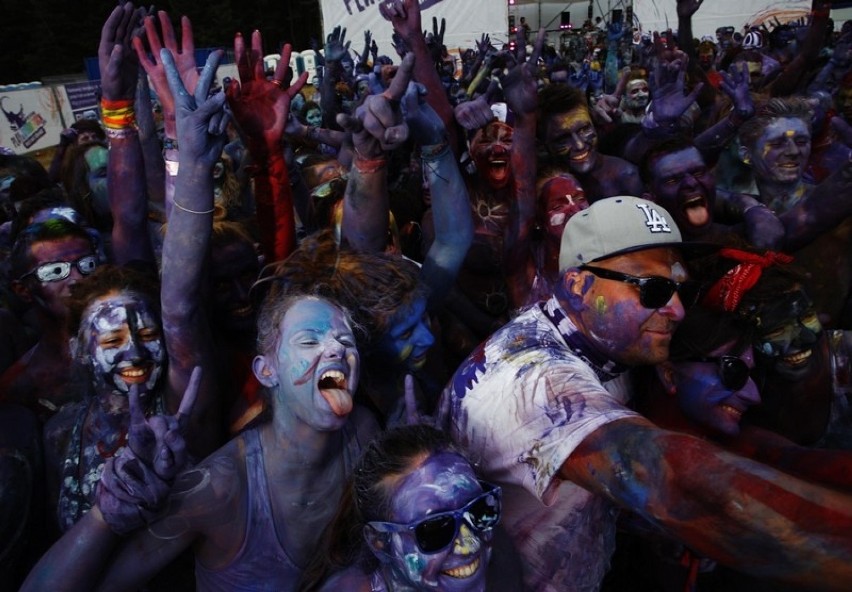 Woodstock 2014: Setki pomalowanych ciał