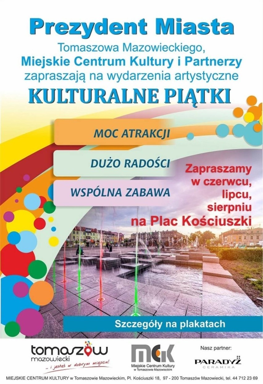 Co będzie się działo w Tomaszowie i Opocznie w sierpniu? Zobacz najciekawsze wydarzenia na najbliższy weekend [przegląd imprez]