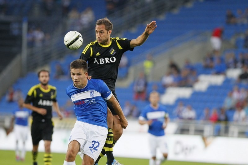 Lech Poznań wygrał z AIK Solna 1:0, ale pożegnał się z Ligą Europy [ZDJĘCIA, WIDEO]