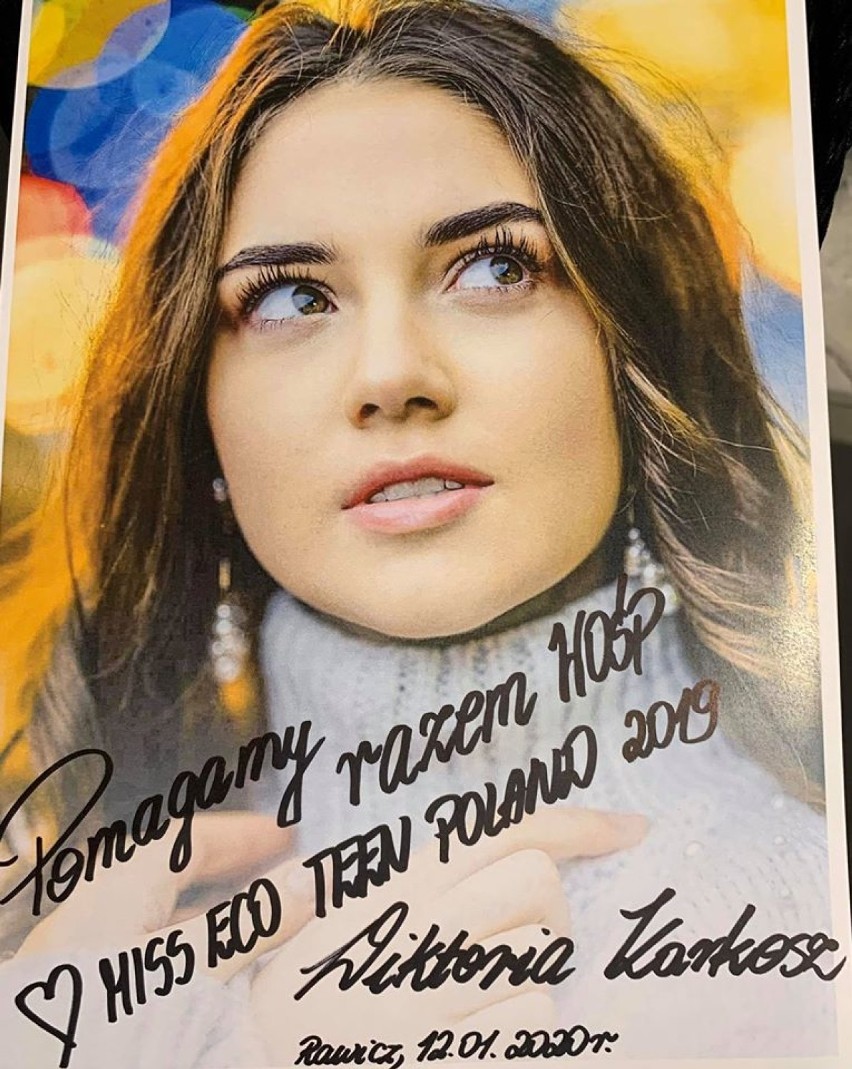 Specjalne kalendarze na 2020 rok od Miss Eco Teen Poland, naszej rawiczanki WIktorii Karkosz