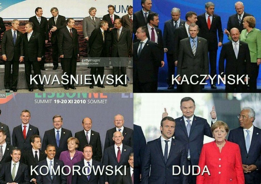 Szczyt NATO w Brukseli... i wesoły Andrzej Duda [MEMY, WIDEO]