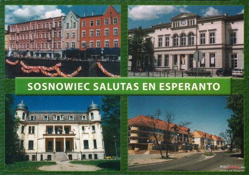 2002 , Sosnowiec - 100 lat Esperanto