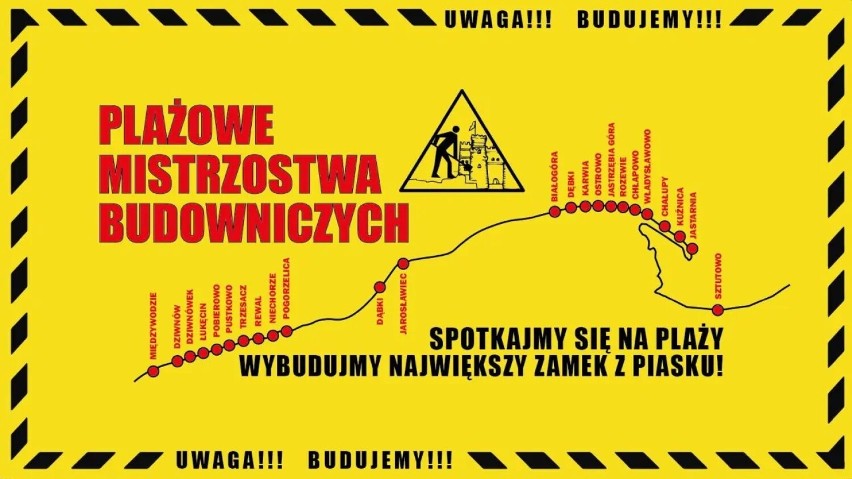  Finał Plażowych Mistrzostw Budowniczych odbędzie się Sztutowie. Zapraszamy na plażę 26 lipca 2022 