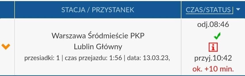 PKP zmieniło rozkład jazdy. Podróż z Lublina do Warszawy trwa krócej. Jak reagują na to pasażerowie? Zdjęcia