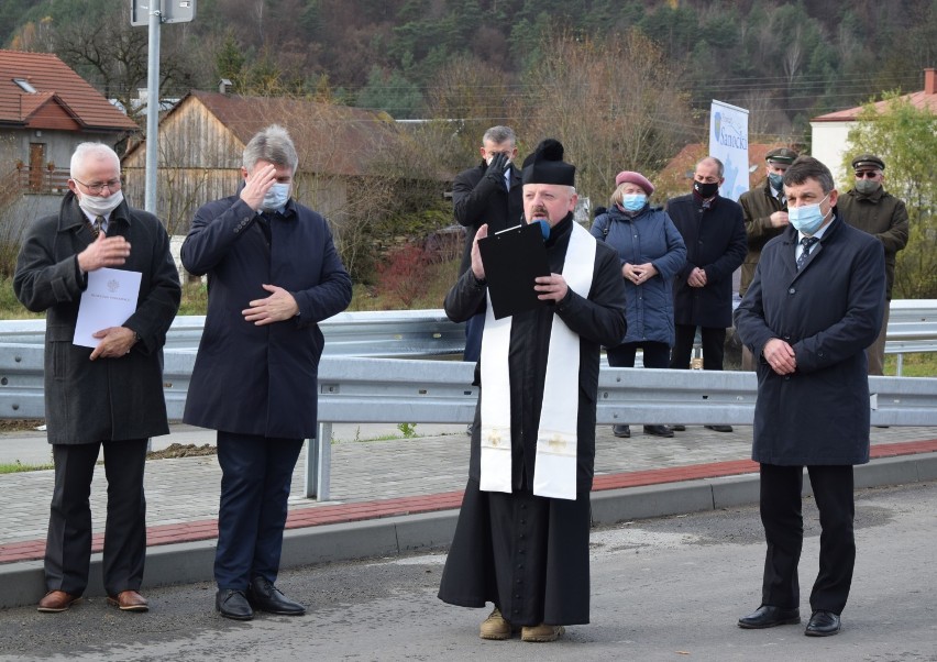 Most w Tyrawie Solnej poświęcony. To kolejna inwestycja w powiecie sanockim [ZDJĘCIA]