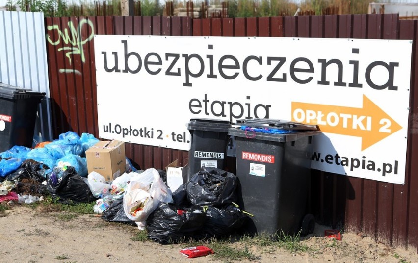 Śmieci w centrum Szczecina. "To kiepska wizytówka dla miasta" 