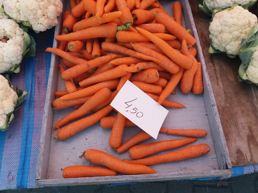 Ceny warzyw i owoców na targowisku w Radomsku (20.06.2021)