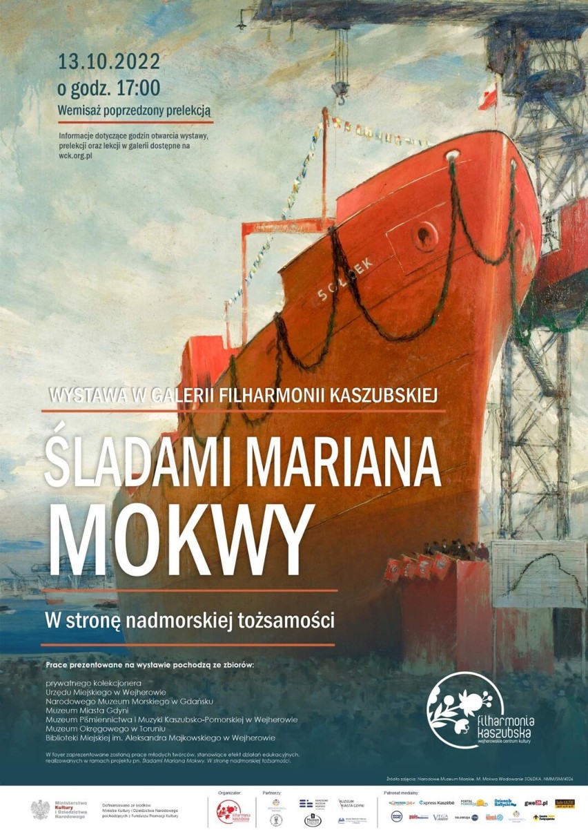 Wejherowskie Centrum Kultury przybliża postać malarza Mariana Mokwy
