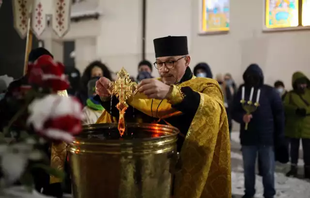 Święto Jordanu na pamiątkę chrztu Jezusa w Człuchowie