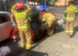Wypadek na ulicy Bernardyńskiej w Tarnowie. Samochód potrącił nastolatka, który jechał na rowerze