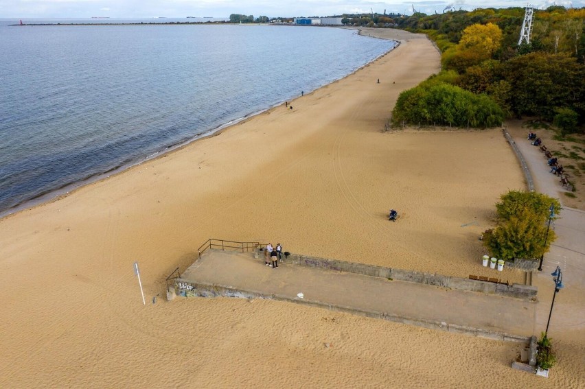 Prace związane z poszerzaniem gdańskich plaż już zakończone....