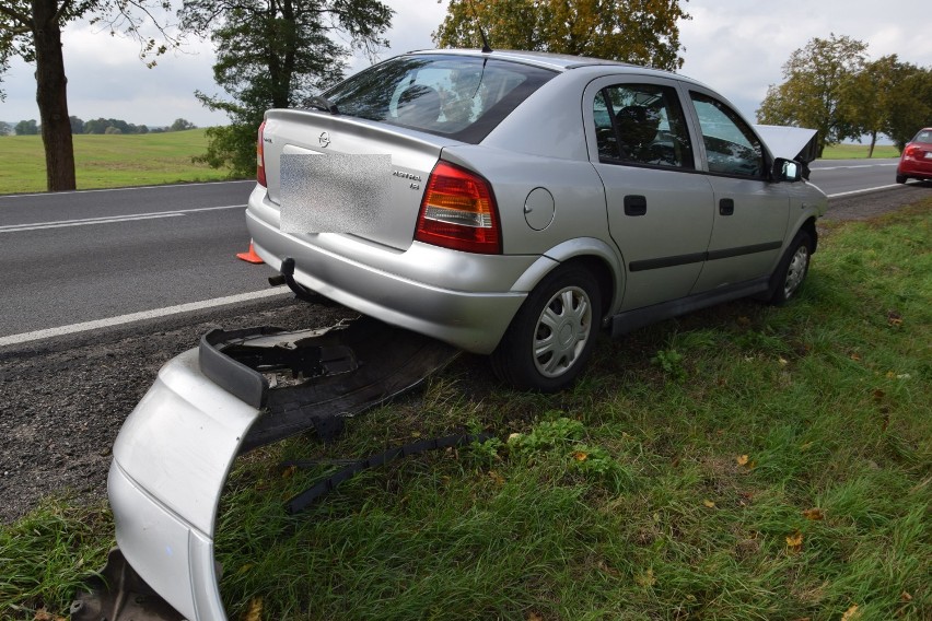 Wypadek na rogatkach Szczecinka. Jedna osoba poszkodowana [zdjęcia]