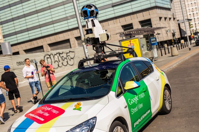 Tak powstaje Google Street View. Samochody Google w Warszawie [ZDJĘCIA]