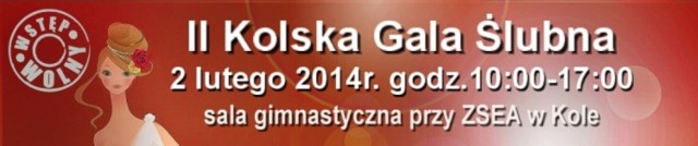 II Kolska Gala Ślubna