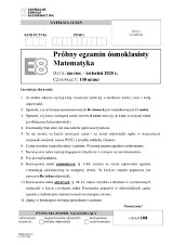 Próbny egzamin ósmoklasisty matematyka 2020. Jakie zadania pojawią się na teście? Kiedy wyniki testu? Arkusz CKE, odpowiedzi [31.03.2020]