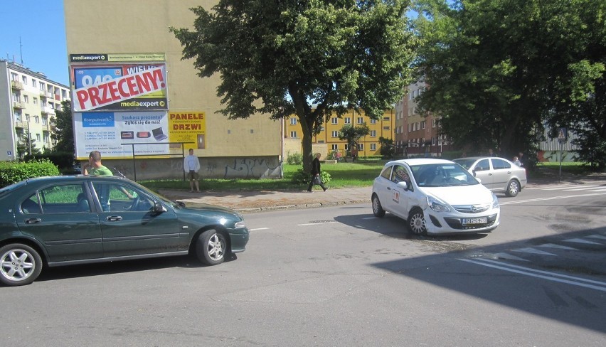 Lębork: Kolizja na ul I Armii Wojska Polskiego