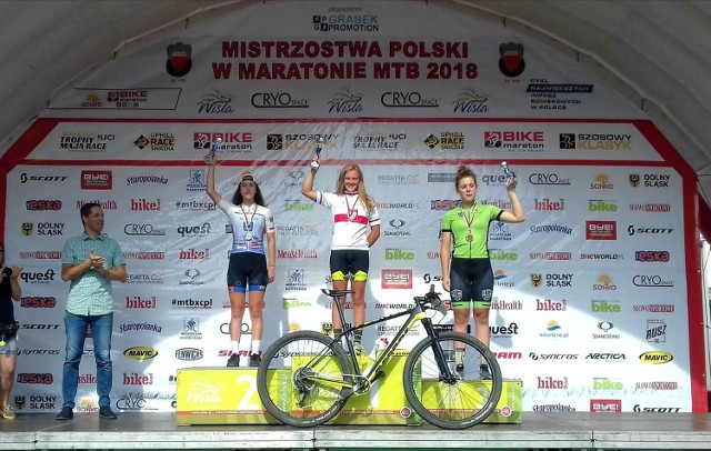 Agnieszka Szpocińska mistrzynią Polski juniorek w maratonie MTB