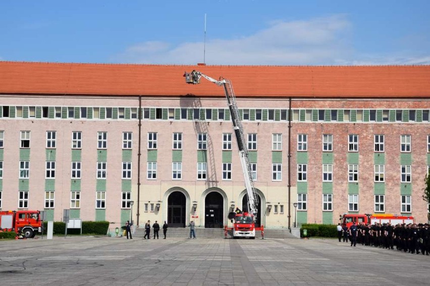 Ćwiczenia w Szkole Policji w Pile