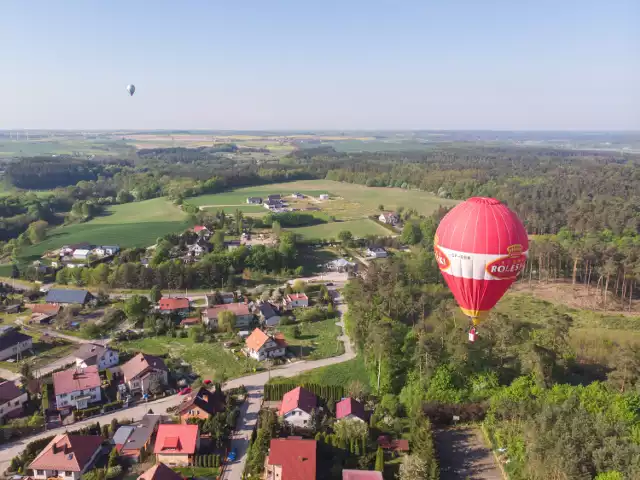 Od czwartku balony można podziwiać na niebie nad Grudziądzem i okolicami