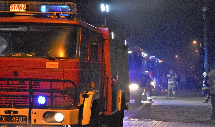 Nocny pożar na stadionie Soły Łęki. To było podpalenie?