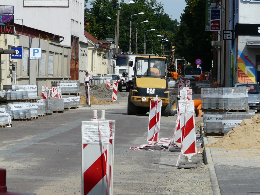 Rozkopane Pabianice. Remonty na trzech ulicach ZDJĘCIA