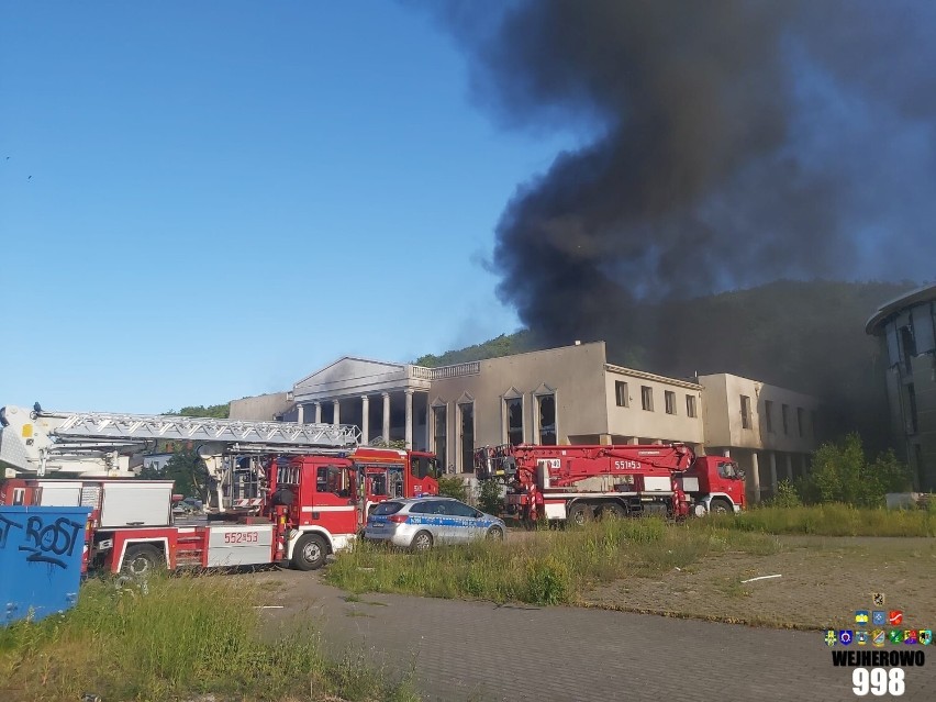Pożar hotelu Murat w Redzie