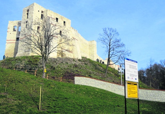 Atrakcje w Kazimierzu Dolnym: Ten etap rewitalizacji zamku się kończy. Władze miasteczka chcą zdobyć pieniądze na zagospodarowanie odkrytych pomieszczeń