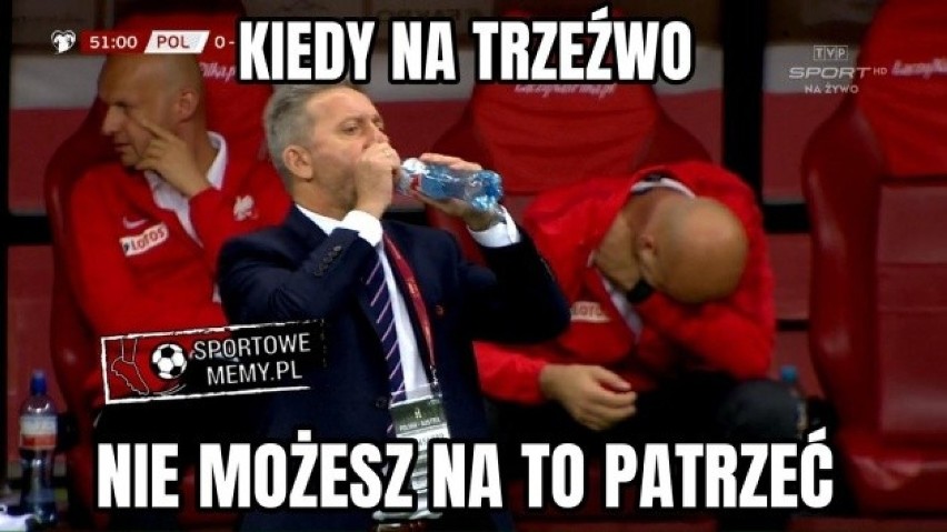 Kibice mają dość tak słabej gry reprezentacji Jerzego...