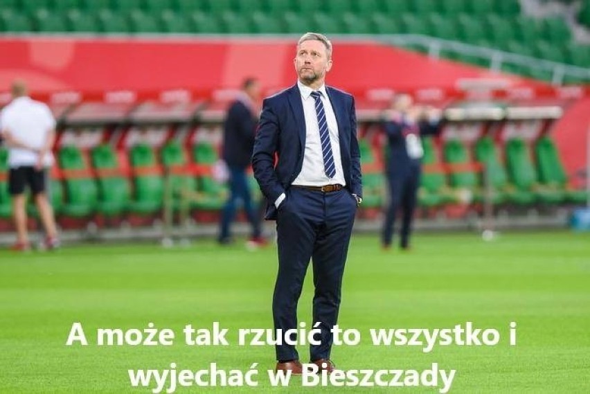 Kibice mają dość tak słabej gry reprezentacji Jerzego...