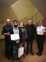 Bełchatów: 13-latek nagrodzony za obywatelską postawę. Młody bełchatowianin pomógł czteroletniemu chłopcu