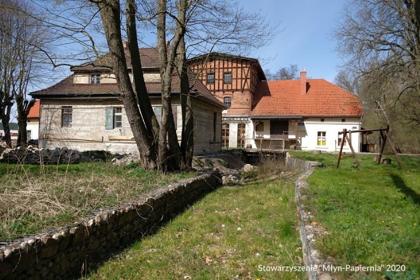 Młyn-Papiernia w Barlinku został wybudowany w 1733 roku...