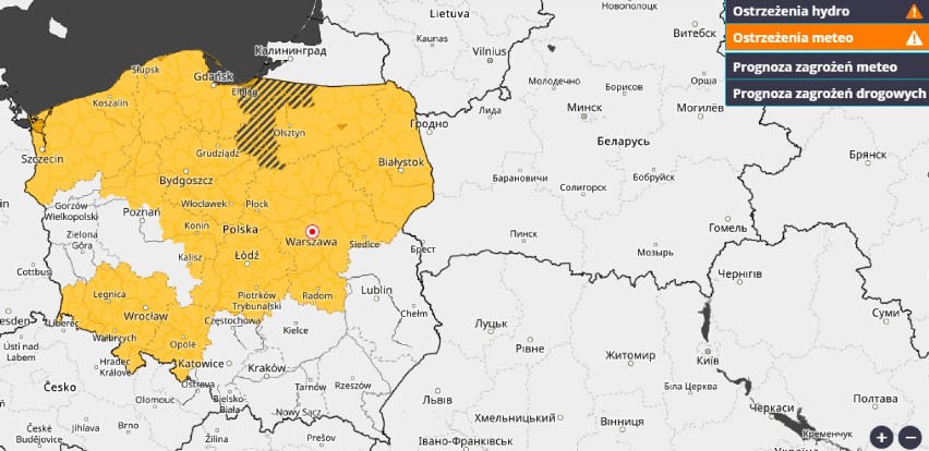 Uwaga, nadciągają burze z gradem! Jest ostrzeżenie IMGW dla Wrocławia i Dolnego Śląska