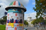 Dyrekcja ŁOK powiadomiła policję o nielegalnych plakatach wyborczych