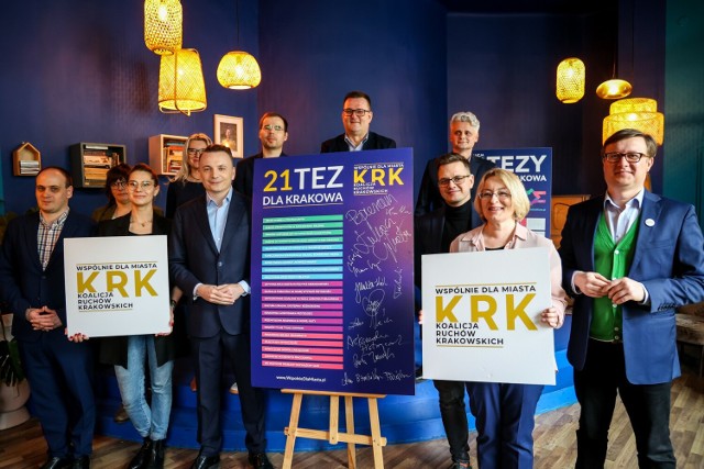 Krakowskie ruchy miejskie ogłosiły wspólny start w wyborach do Rady Miasta