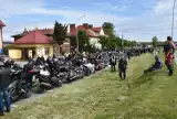 400 motocykli na rozpoczęciu sezonu w Człuchowie - rajd drogami powiatu robił duże wrażenie!