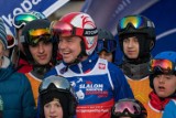 Uczniowie z Rzeszowa szusowali na nartach z prezydentem RP Andrzejem Dudą w Zakopanem [FOTO]