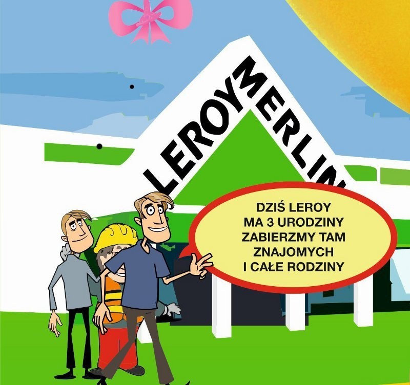 3 urodziny Leroy Merlin w Porcie Łódź